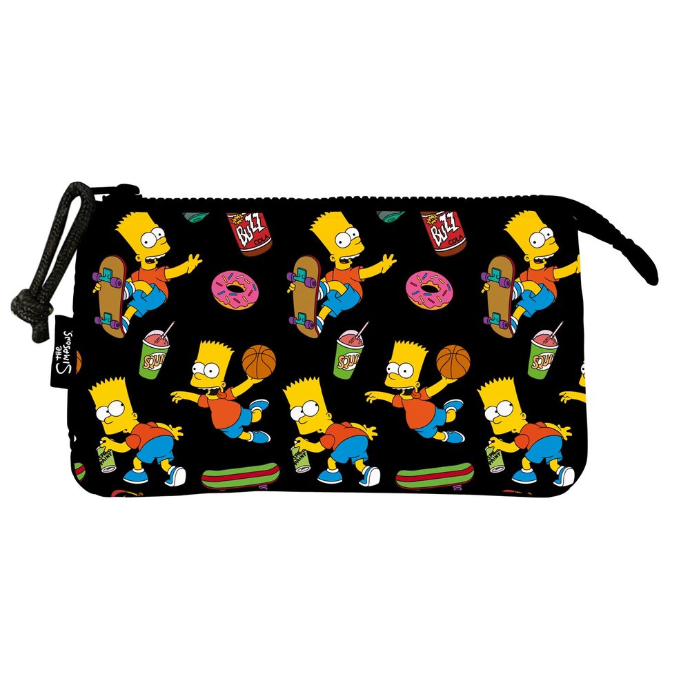 Grupo Erik The Simpsons - Bart Triple Case Pencil case - Multicolours
